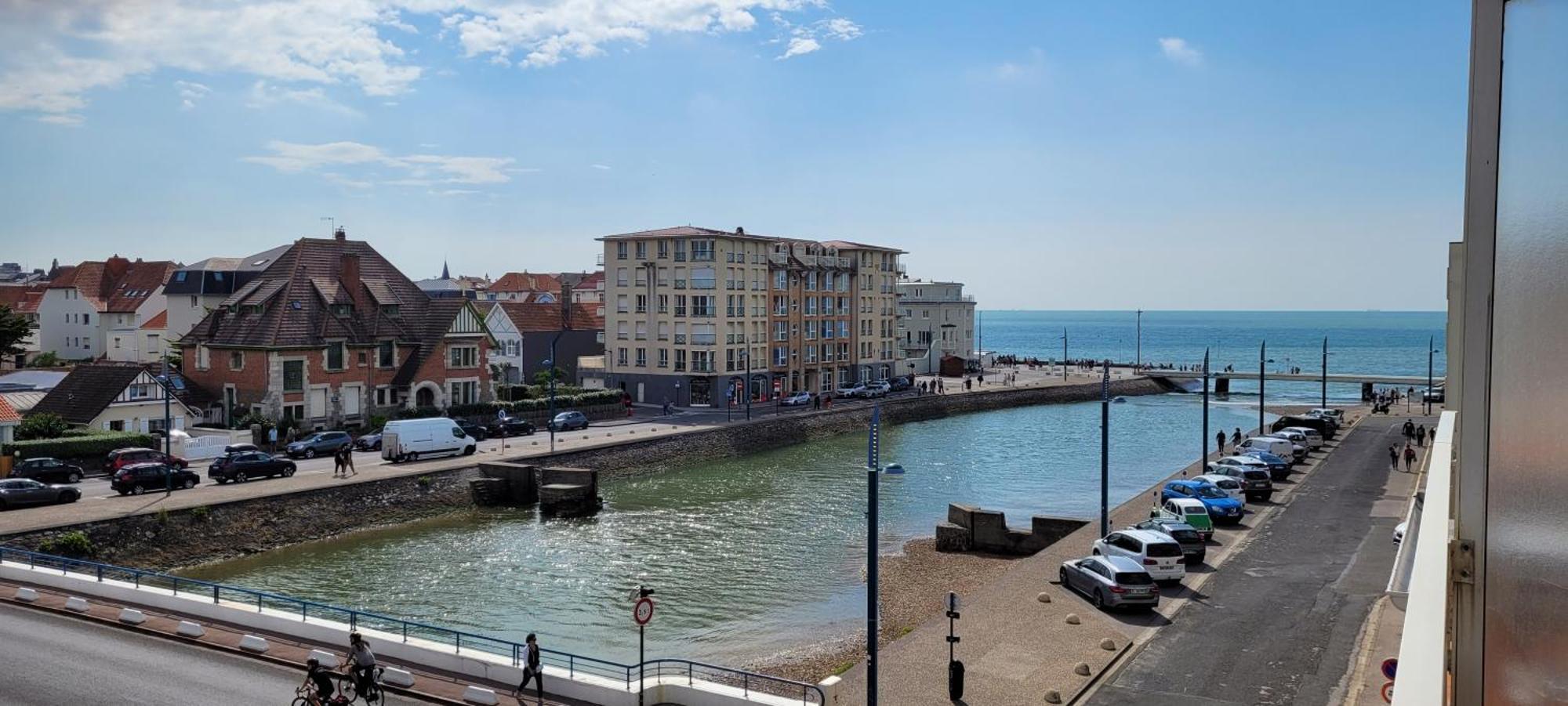 Une Jolie Vue - Appt 2 Pieces Vue Mer Balcon Sud Вимере Екстериор снимка